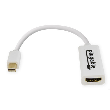 Plugable Mini DisplayPort to HDMI Passive Adapter