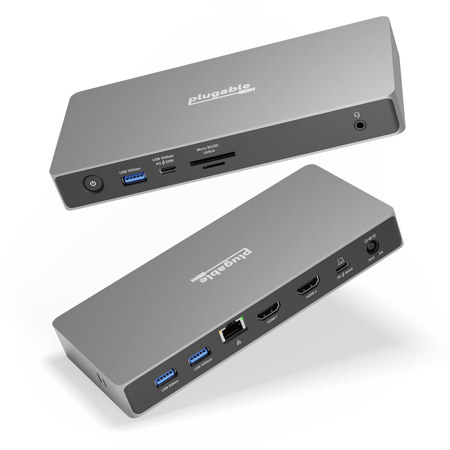 Plugable 11-In-1 USB4 Dual 4K HDMI Docking Station