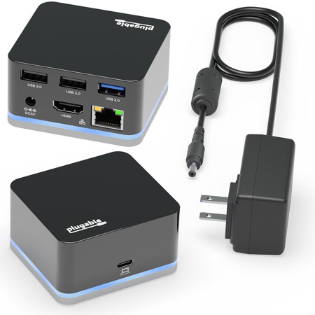 Plugable USB-C Cube Docking Station