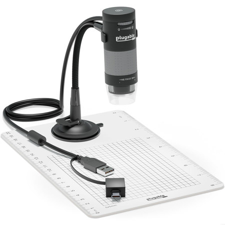 Plugable 250x Digital USB Microscope with Stand