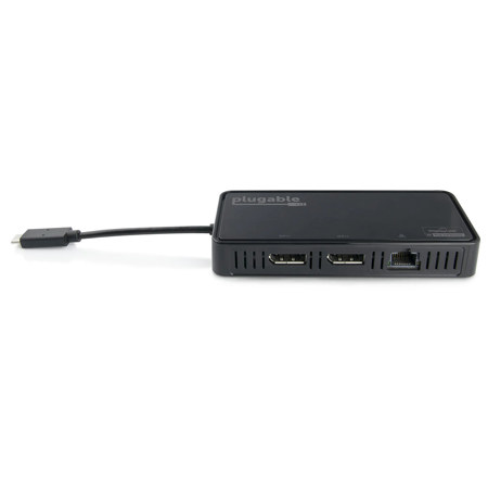 Plugable 7-In-1 USB-C Dual HDMI Mini Docking Station