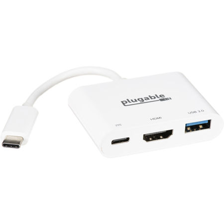 Plugable 3-In-1 USB-C Mini Dock