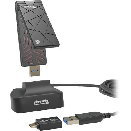 Plugable USB-C 3.0 Wi-Fi 6 AX1800 Wireless Adapter