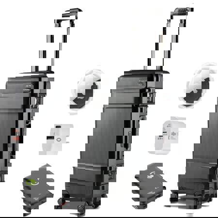 Pelican ATX 22" Waterproof Wheeled Carry-On Hard Travel Case Black Kit