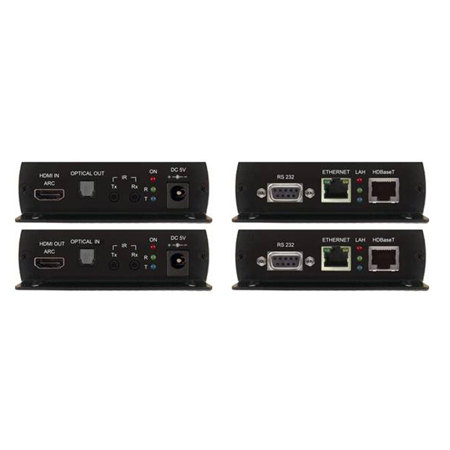 PureLink HDMI, RS-232, IR, ARC, Ethernet to CATx 4K Transmitter and Receiver Kit