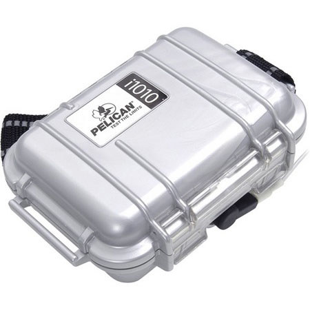 Pelican PCI1010SL i1010 Watertight Hard Micro Case Silver