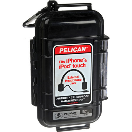Pelican i1015 Watertight Hard Micro Case, Black
