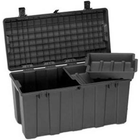 Pelican Hardigg iMTRLK Trunklocker with Trays for General Storage, Black