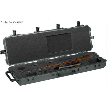 Pelican iM3300 Hard Case with Custom Foam for One Rifle, Olive Drab Green