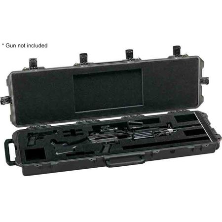 Pelican iM3300 Hard Case with Custom Foam for One M249 Machine Gun, Black