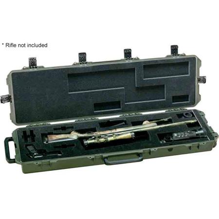 Pelican iM3300 Hard Case with Custom Foam for One M24 Rifle, Olive Drab Green