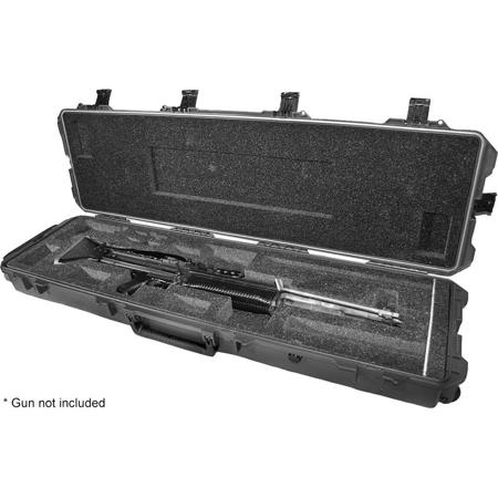 Pelican iM3300 Hard Case with Custom Foam for M60 Gun & M9 Pistol, Black