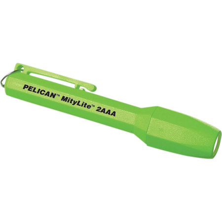 Pelican MityLite 1900 Xenon Flashlight, 11 Lumens, Neon Green