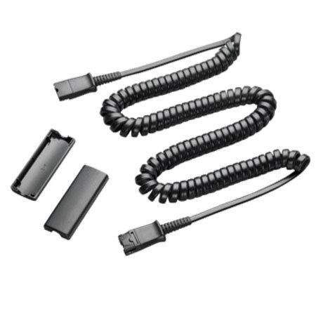 Plantronics 10' Coiled Quick Disconnect Extension Cable