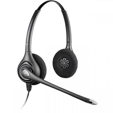 Plantronics HW261N SupraPlus Wideband Noise Canceling Binaural Headset