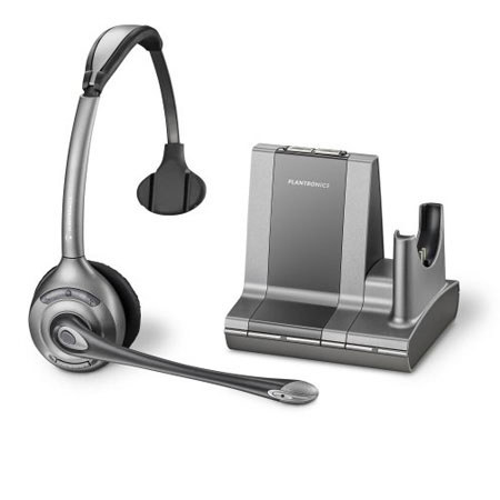 Plantronics WO300 Savi Office Over-The-Head Single Earpiece