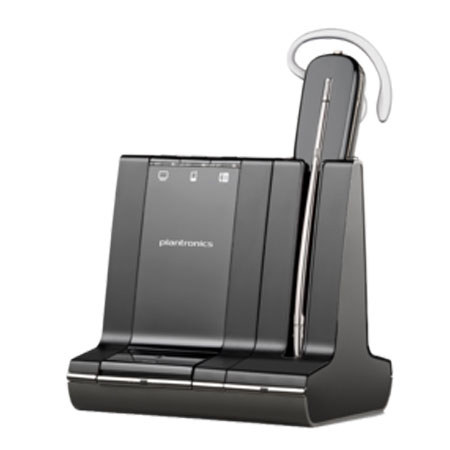 Plantronics Savi W740-M Multi-Device Convertible Wireless Headset System