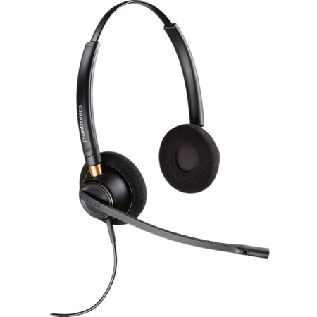 Plantronics EncorePro HW520 Binaural Headset with Noise-Canceling Microphone