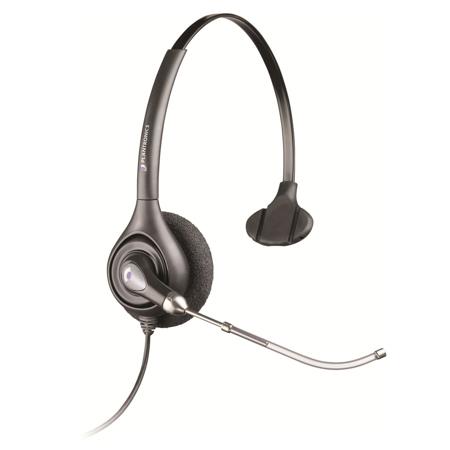 Plantronics Supra Binaural Headset with M12 Vista Amplifier System w/3.5mm Cable