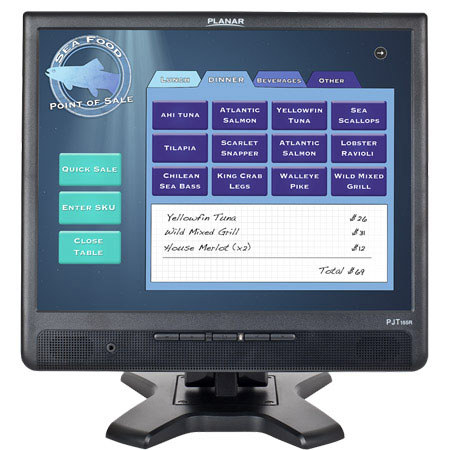 Planar PJT155R 15" Resistive Touch Screen LCD Monitor