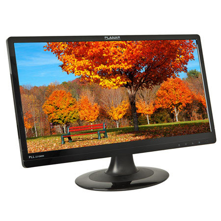 Planar PLL2210MW 1080p 22" Edge-Lit LED LCD Monitor, Black