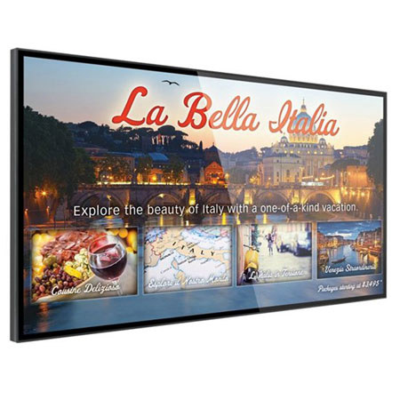 Planar UltraLux LUX80 Touch 80" 1080p Touch Edge-Lit LED LCD Monitor, Black