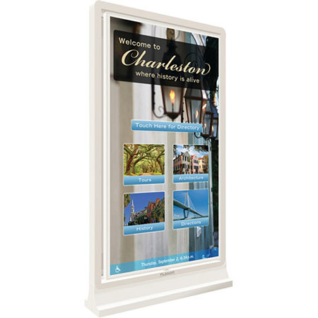 Planar UltraLux LUX80 80" 1080p Double Pedestal LCD Display