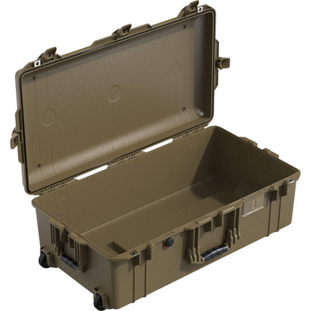 Pelican 1615 Air Wheeled Waterproof Carry-On Hard Case, OCP Tan