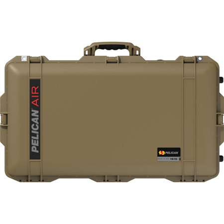Pelican 1615 Air Wheeled Waterproof Carry-On Hard Case, OCP Tan