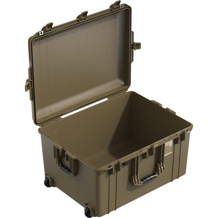 Pelican 1637 Air Wheeled Waterproof Carry-On Hard Case, OCP Tan
