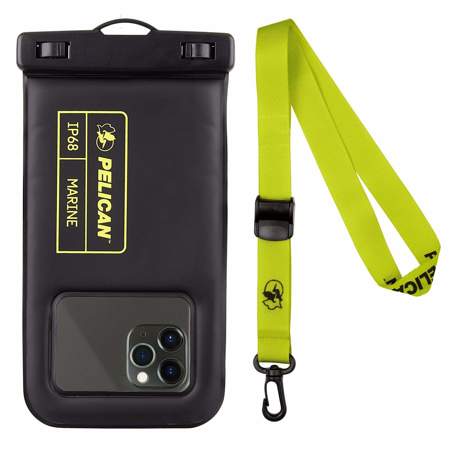 Pelican Marine Waterproof Floating Pouch, Night Vision Black