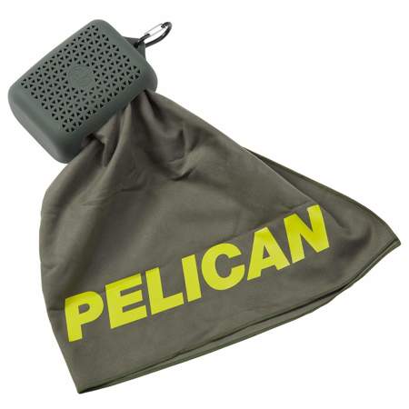 Pelican Outdoor Multi-Use Towel with Carry Case, Olive Drab