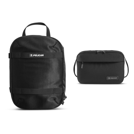 Pelican PCL ModPak Large Packing Cube, Black,with DK5 ModPak Travel Toiletry Bag