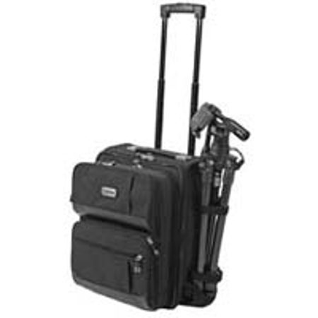 Pelican D'Exec PCS179B Deluxe Rolling Camera Case,Black
