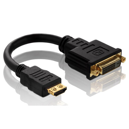 PureLink PureInstall HDMI Male to DVI Female Port Saver Adapter