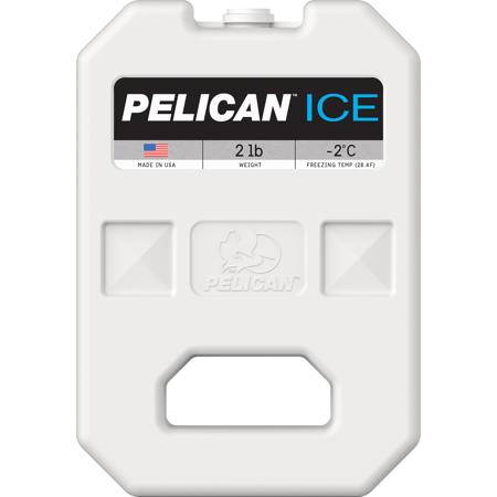 Pelican 2 Lb Reusable Ice Pack for Coolers, White Container