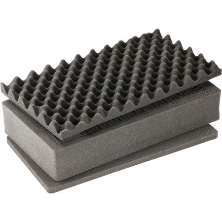 Used Pelican 3 Piece Replacement Foam Set for 1525 Air Carry-On Case OB