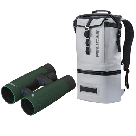 Pelican Dayventure 19QT Backpack Carry Cooler, Light Gray