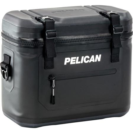 Pelican SC12 Elite Soft Cooler, Black, 12 Can Capacity