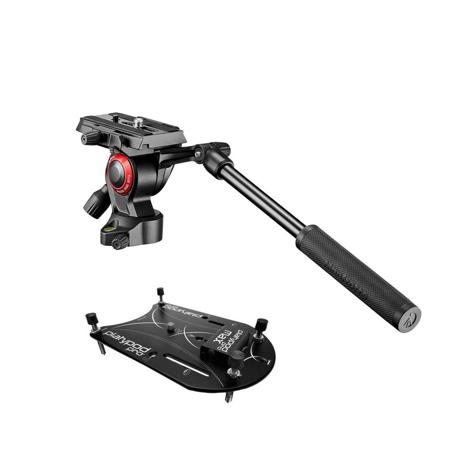 Platypod Max Plate Camera Support - With Manfrotto Befree Live Video Head
