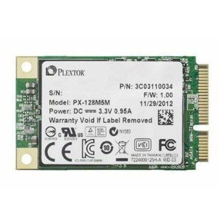 Plextor M5M Series 128GB mSATA 6 Gbps Internal Solid State Drive