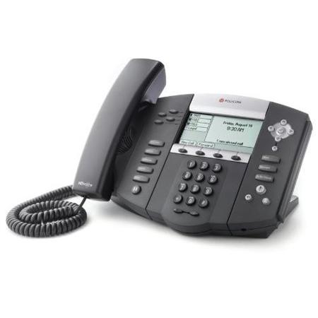 Polycom SoundPoint IP 550 SIP 4 Line IP Desktop Phone with Power Supply