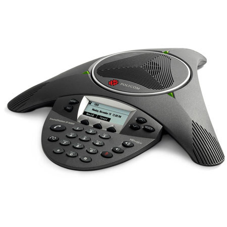 Polycom SoundStation IP 6000 Conference Phone with AC Power Supply