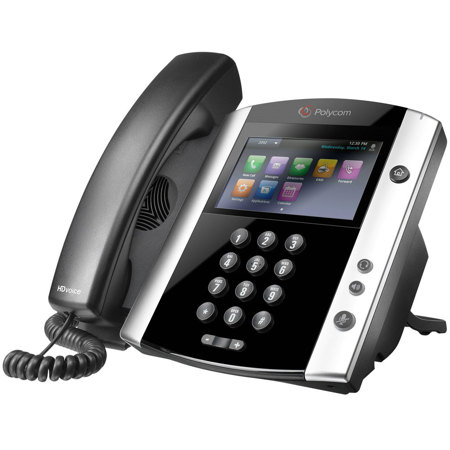 Polycom VVX 601 16-Line IP Business Media Phone, PoE