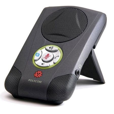 Polycom Communicator C100S USB Speakerphone, Gray