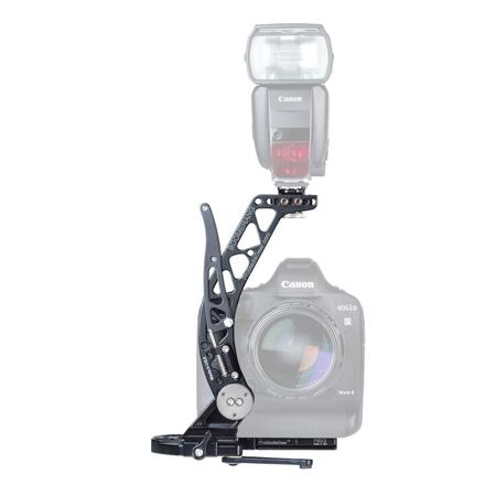 ProMediaGear BBGv2 Boomerang Flash Bracket with Universal QR Plate,