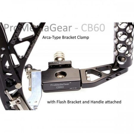 ProMediaGear 60mm Long Quick Release Bracket Clamp