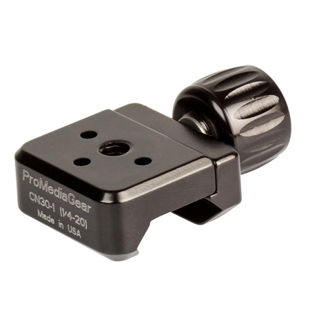 ProMediaGear CN30-1 NATO Clamp with 1/4"-20 Threaded Adapter (Top Mount)