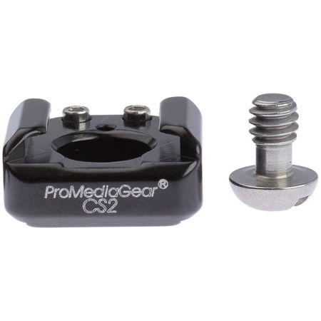 ProMediaGear CS2 1/4"-20 Screw to Cold Shoe Adapter for Nikon and Canon Flashes