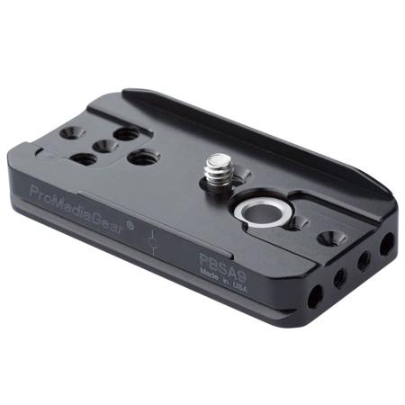 ProMediaGear Bracket Plate for Sony Alpha a9 Camera, Arca-Swiss Type
